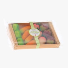 Marché gourmand - Pâte d'amandes en forme de légumes Maffren