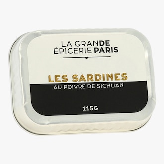 Les sardines au poivre de Sichuan à l'huile d'olive vierge extra La Grande Épicerie de Paris