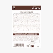 Sirop de p&ecirc;che Monin
