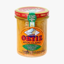 Thon blanc à l'huile d'olive vierge extra biologique Ortiz