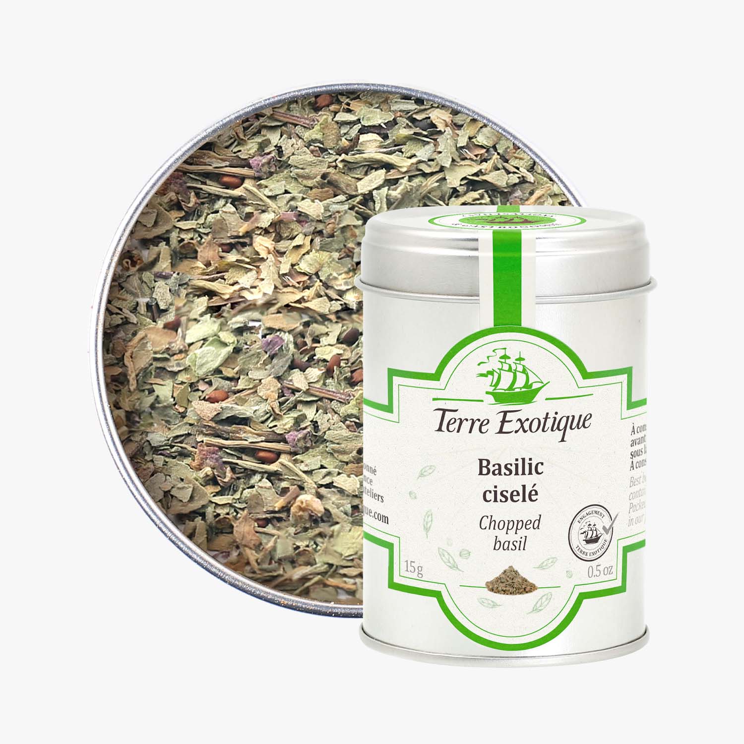 Basilic cisel&eacute; Terre Exotique