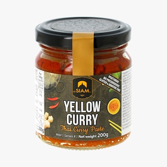 Pâte de curry jaune thaï Siam