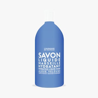 Savon liquide Marseille hydratant, algue velours, flacon La Compagnie de Provence