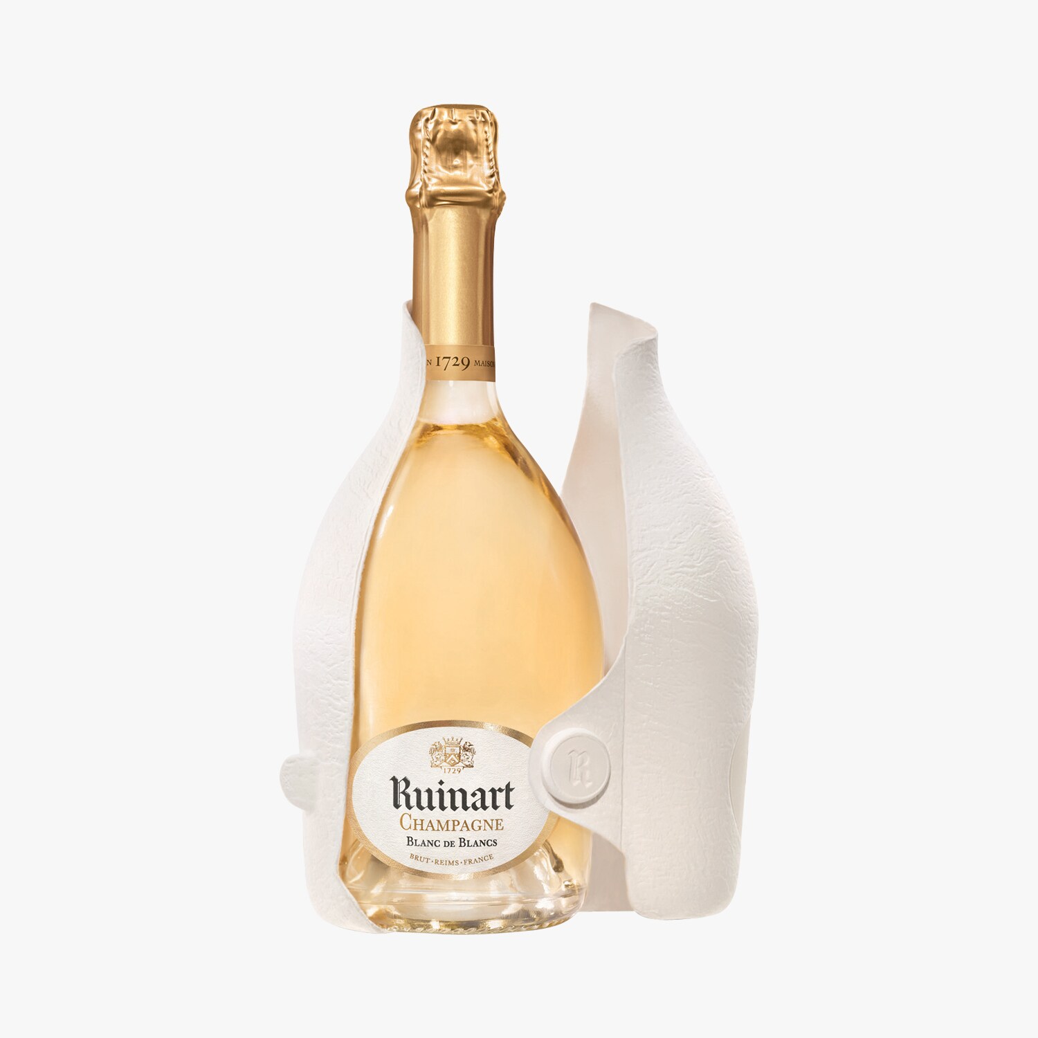 Champagne Ruinart Brut Blanc de Blancs, étui Seconde Peau Ruinart