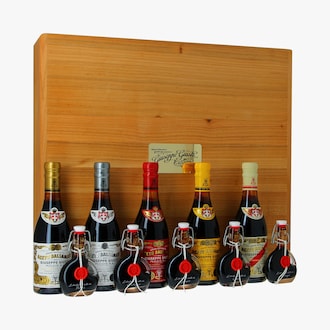 Coffret vinaigres balsamiques de Mod&egrave;ne IGP Giusti