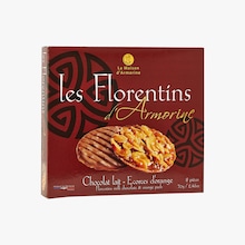 Les Florentins d'Armorine au chocolat au lait, écorces d'orange La Maison d'Armorine