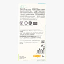 Chocolat lait ceïba - Fèves de cacao 42% cacao Weiss