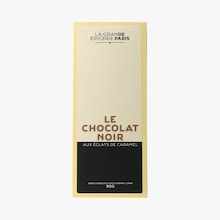 Tablette de chocolat noir aux éclats de caramel La Grande Épicerie de Paris