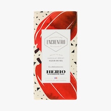 Tablette chocolat noir 85&nbsp;% cacao et fleur de sel bio Encuentro