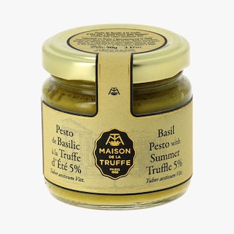 Pesto de basilic &agrave; la truffe d'&eacute;t&eacute; 5% Maison de la Truffe