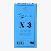 Tablette chocolat noir &agrave; l&rsquo;ancienne 70&nbsp;%, N&deg;3, biologique Cazenave