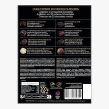 Assortiment de 20&nbsp;chocolats Maxim&rsquo;s de Paris