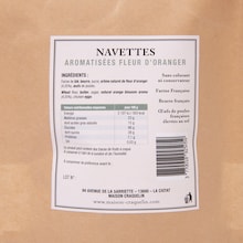 Navettes - Fleur d'oranger Maison Craquelin