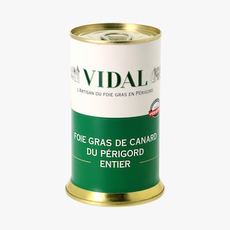 Foie gras de canard du Périgord entier - 350 g Vidal