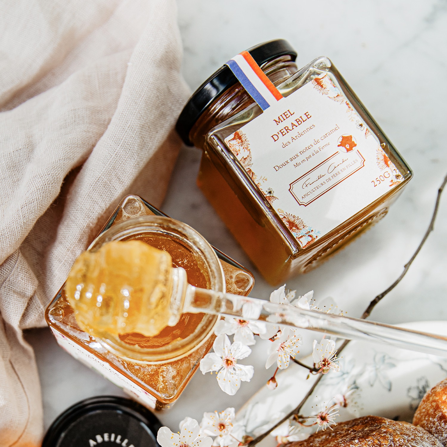 Miel d’Erable des Ardennes Les Abeilles de Malescot