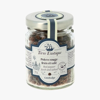 Poivre rouge frais et salé Terre Exotique