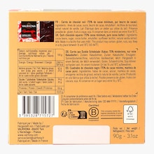 Coffret 18 carrés Chocolat Guanaja 70% Valrhona