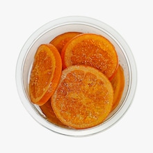 Tranches d&rsquo;oranges confites Manola