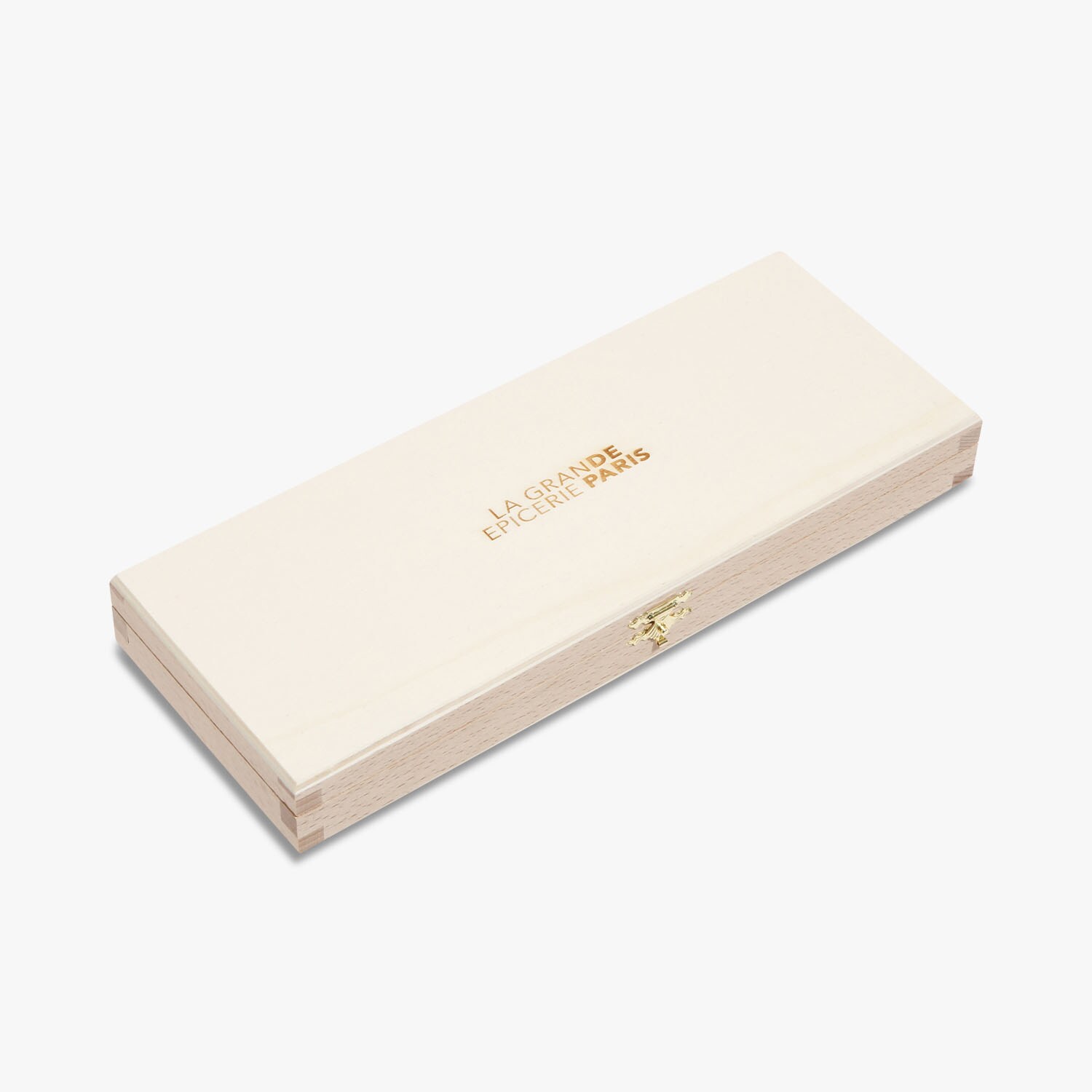 3-knife box set Olive wood handles - La Grande Épicerie de Paris