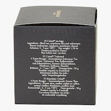 Thé noir parfumé 4 fruits rouges - Boîte de 25 sachets Dammann Frères