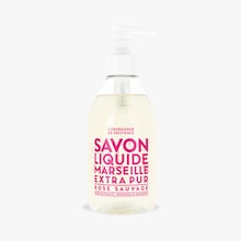 Savon liquide de Marseille Rose Sauvage La Compagnie de Provence