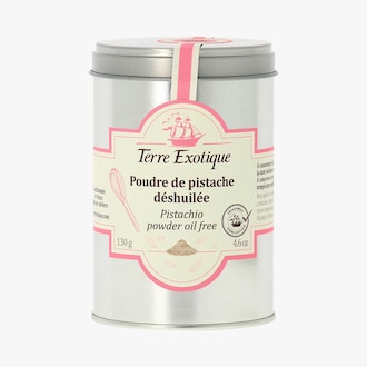 Poudre de pistache d&eacute;shuil&eacute;e Terre Exotique