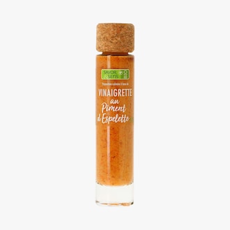Vinaigrette au piment d'Espelette bio, pr&eacute;paration culinaire Savor & Sens