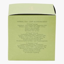 Tisane Tilleul Menthe - Boîte de 25 sachets Dammann Frères
