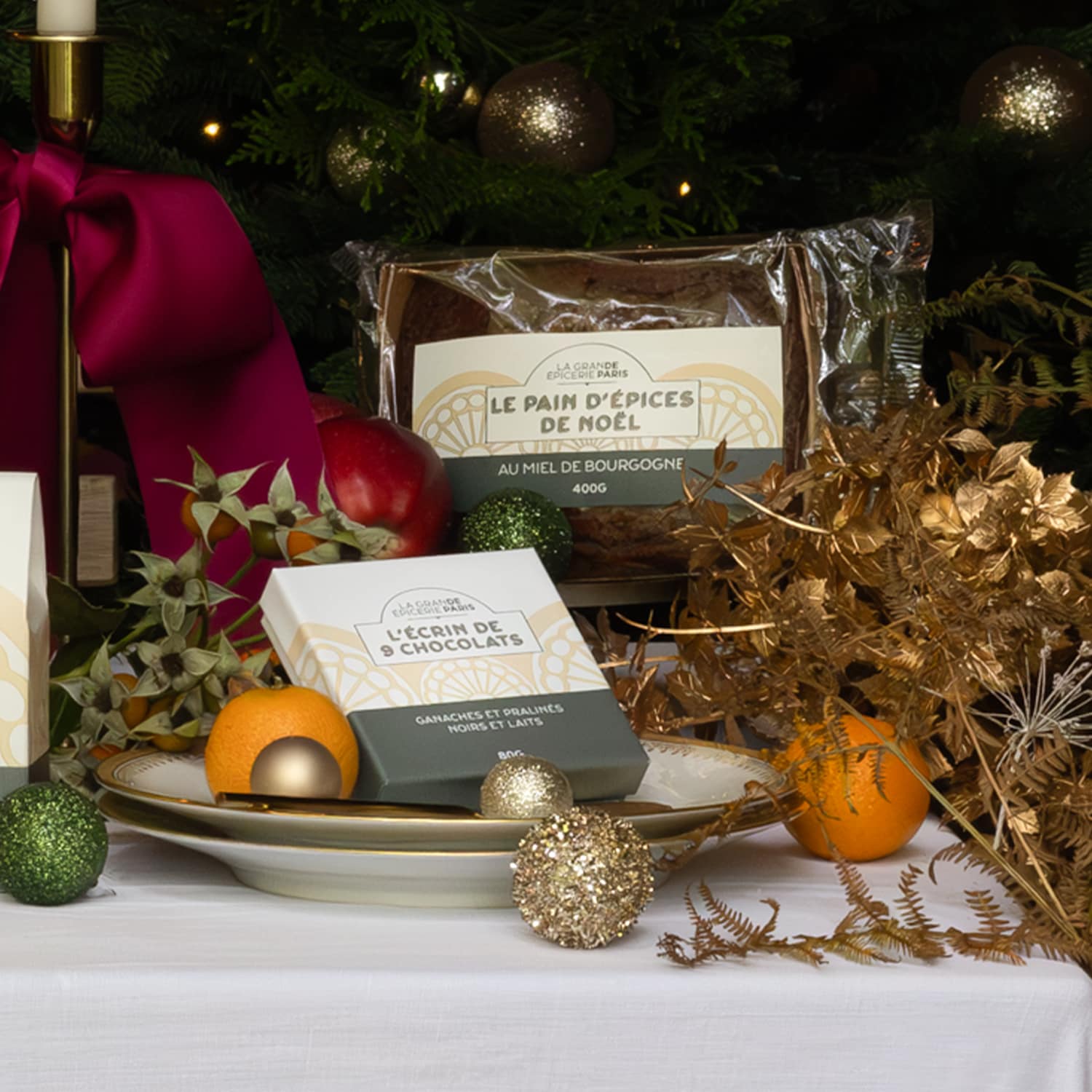 L’écrin de 9 chocolats La Grande Épicerie de Paris