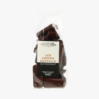 Crêpes dentelle au chocolat noir La Grande Épicerie de Paris