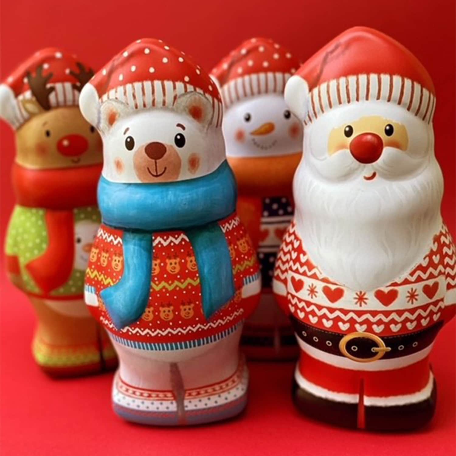 Personnages de Noël en guimauve Sophie M