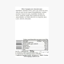 Pâte d'amande avec chocolat amer Confiserie Imping