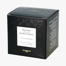 Thé noir aromatisé Smokey Lapsang - Boîte de 25 sachets Dammann Frères