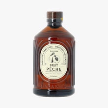 Sirop saveur p&ecirc;che brut biologique Bacanha