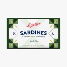 Sardines &agrave; l'huile d'olive Biologique La Guildive