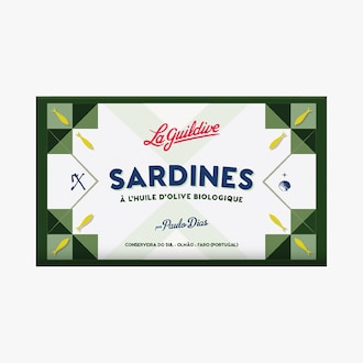 Sardines &agrave; l'huile d'olive Biologique La Guildive
