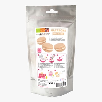 Préparation pour coques de macarons natures ScrapCooking