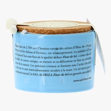 Fleur de sel Mar bleu biologique Sal de Ibiza