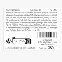 Maison en pain d'&eacute;pices Oh Gourmand