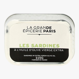 Les sardines à l'huile d'olive vierge extra La Grande Épicerie de Paris