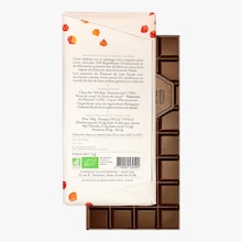 Tablette chocolat 70 % aux noisettes du Piémont Encuentro