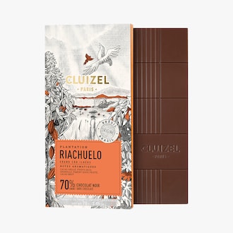 Tablette Plantation Riachuelo Noir 70% Cluizel