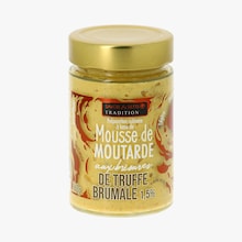 Mousse de moutarde aux brisures de truffe brumale et ar&ocirc;me - Pr&eacute;paration culinaire Savor & Sens