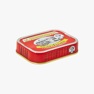 Sardines à l'huile d'olive vierge extra La Quiberonnaise
