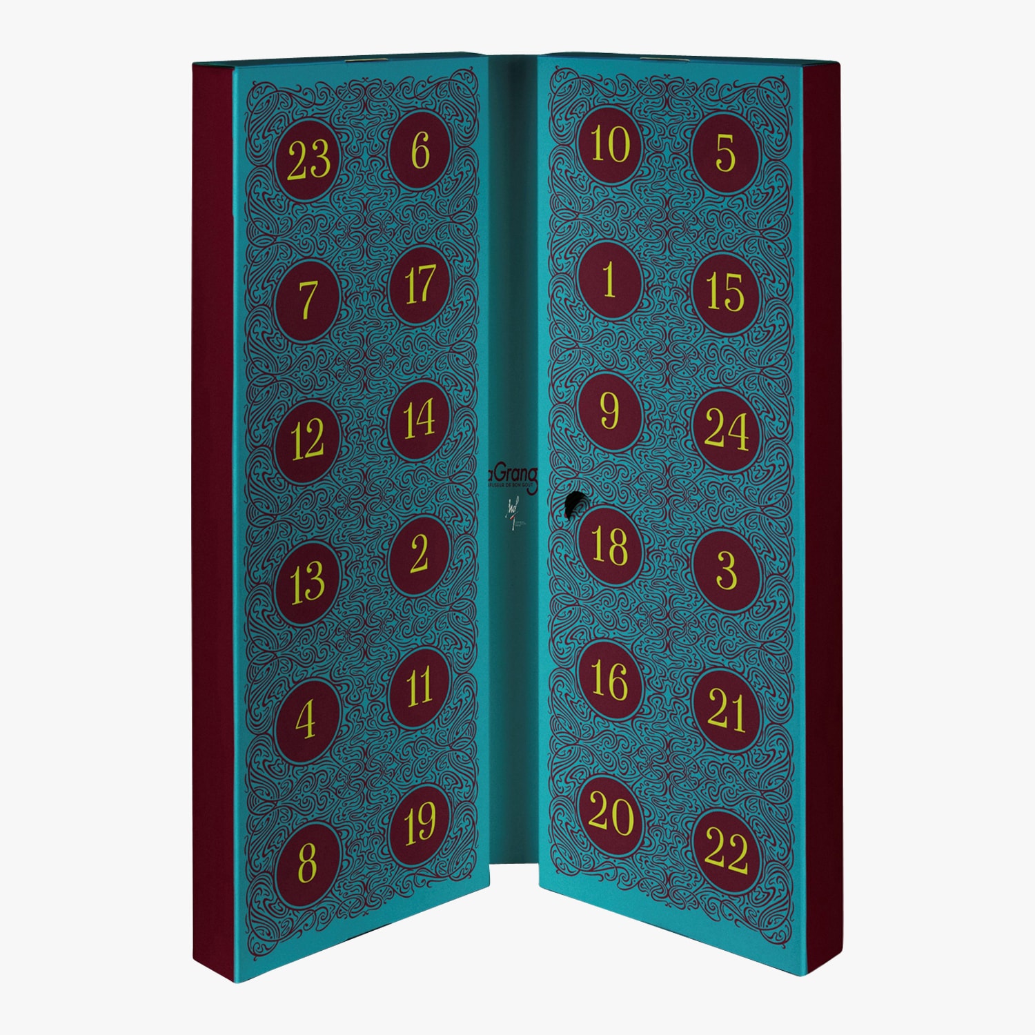 Calendrier de l'avent cafés Maison Lagrange