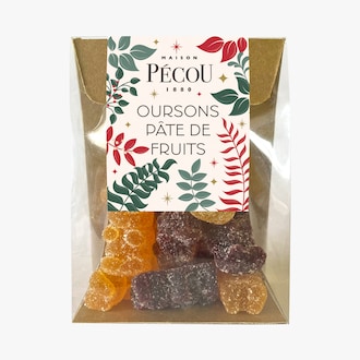Oursons en pâtes de fruits Maison Pécou