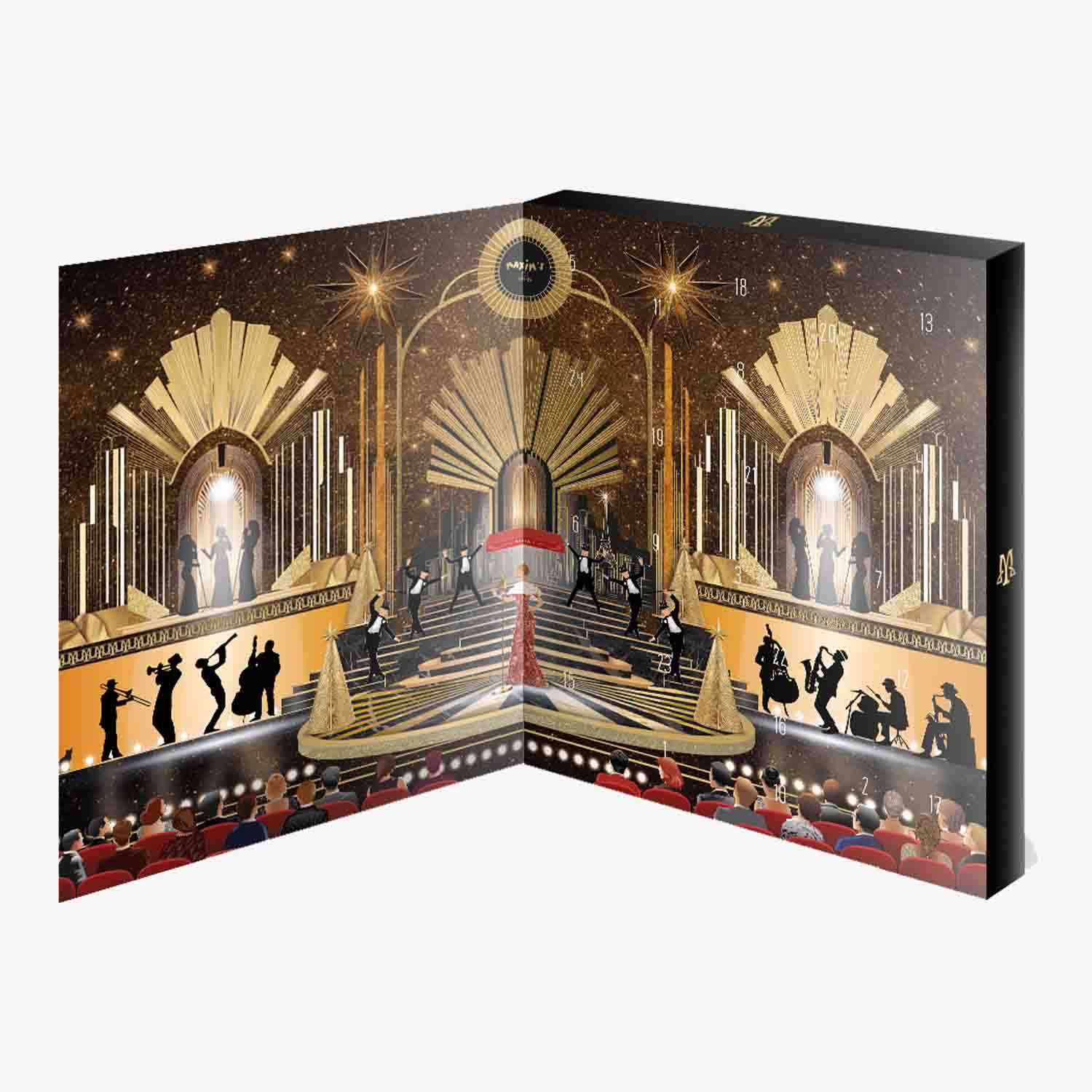 Calendrier de l'avent - Bonbons chocolat&eacute;es Maxim's de Paris