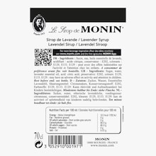 Sirop de lavande Monin