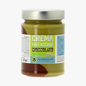 Crème pistache et chocolat Les Deux Siciles