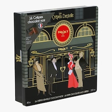 16 crêpes dentelle chocolat noir Maxim’s de Paris